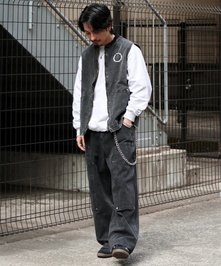 JACKROSE(ジャックローズ) |JE-DUCK POWDER VEST *セットアップ対応(MENS)