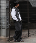JACKROSE(ジャックローズ) |JE-DUCK POWDER VEST *セットアップ対応(MENS)