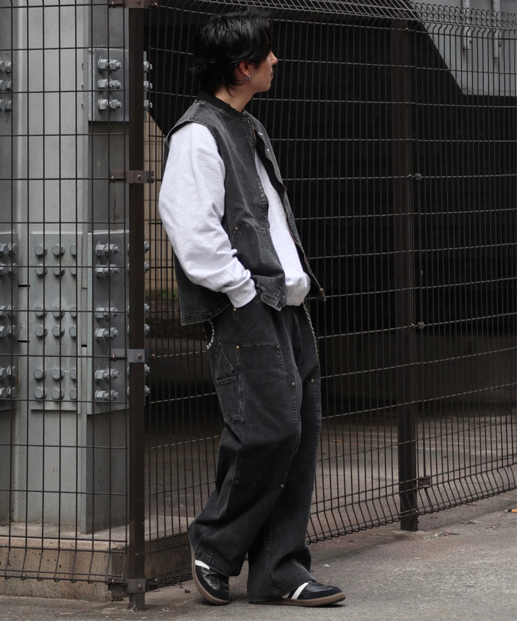 JACKROSE(ジャックローズ) |JE-DUCK POWDER VEST *セットアップ対応(MENS)
