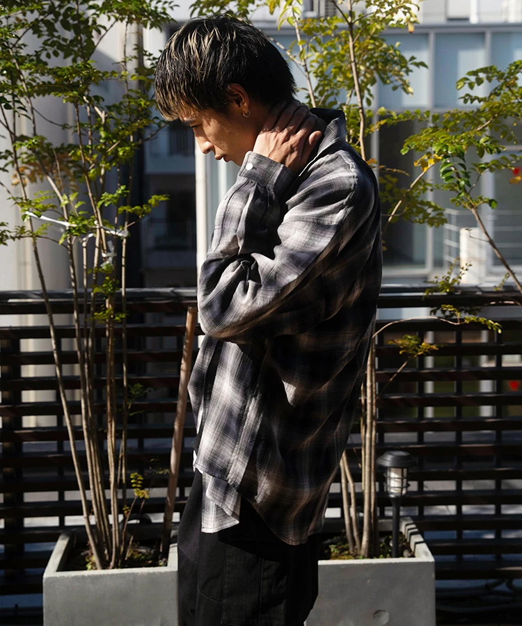 JE-CHECK SHIRT LS｜ファッション通販 SANKO BAZAAR（サンコーバザール）