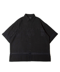 JACKROSE(ジャックローズ) |JE-LINEN 刺繍 RACE TAPE S/S SHIRT *セットアップ対応(MENS)