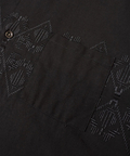 JACKROSE(ジャックローズ) |JE-LINEN 刺繍 RACE TAPE S/S SHIRT *セットアップ対応(MENS)