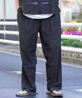 JACKROSE(ジャックローズ) |JE-LINEN 刺繍 RACE TAPE LINE PANTS *セットアップ対応(MENS)