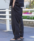 JACKROSE(ジャックローズ) |JE-LINEN 刺繍 RACE TAPE LINE PANTS *セットアップ対応(MENS)
