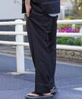 JACKROSE(ジャックローズ) |JE-LINEN 刺繍 RACE TAPE LINE PANTS *セットアップ対応(MENS)