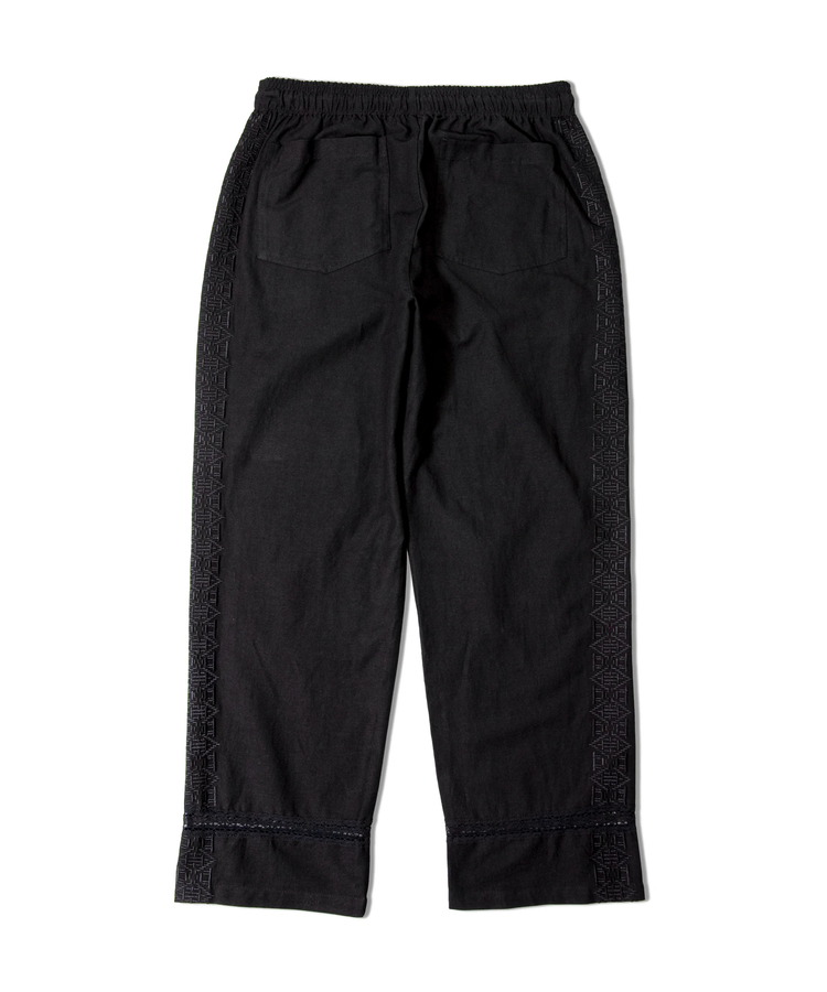 JACKROSE(ジャックローズ) |JE-LINEN 刺繍 RACE TAPE LINE PANTS *セットアップ対応(MENS)