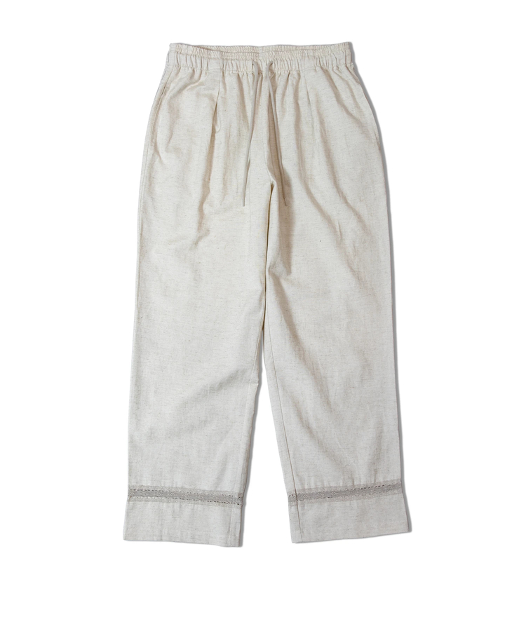 JACKROSE(ジャックローズ) |JE-LINEN 刺繍 RACE TAPE LINE PANTS *セットアップ対応(MENS)