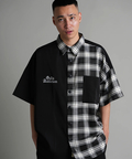 JACKROSE(ジャックローズ) |GA SEPARATE-CHECK S/S SHIRT(MENS)