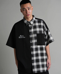 JACKROSE(ジャックローズ) |GA SEPARATE-CHECK S/S SHIRT(MENS)