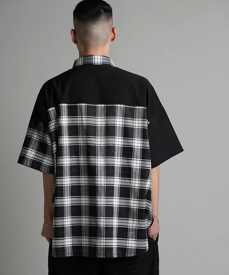 JACKROSE(ジャックローズ) |GA SEPARATE-CHECK S/S SHIRT(MENS)