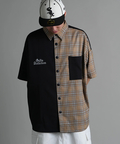 JACKROSE(ジャックローズ) |GA SEPARATE-CHECK S/S SHIRT(MENS)