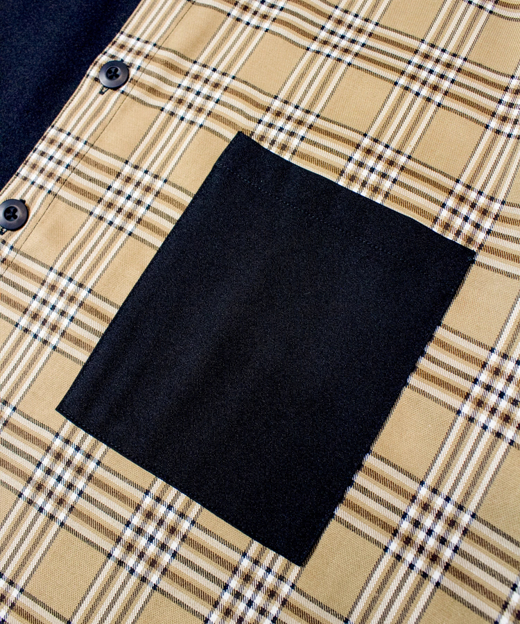 JACKROSE(ジャックローズ) |GA SEPARATE-CHECK S/S SHIRT(MENS)