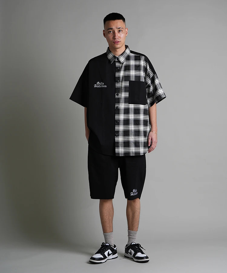 JACKROSE(ジャックローズ) |GA SEPARATE-CHECK S/S SHIRT(MENS)