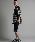 JACKROSE(ジャックローズ) |GA SEPARATE-CHECK S/S SHIRT(MENS)