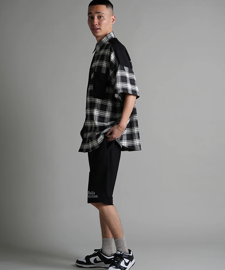 JACKROSE(ジャックローズ) |GA SEPARATE-CHECK S/S SHIRT(MENS)