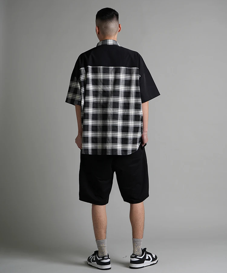 JACKROSE(ジャックローズ) |GA SEPARATE-CHECK S/S SHIRT(MENS)