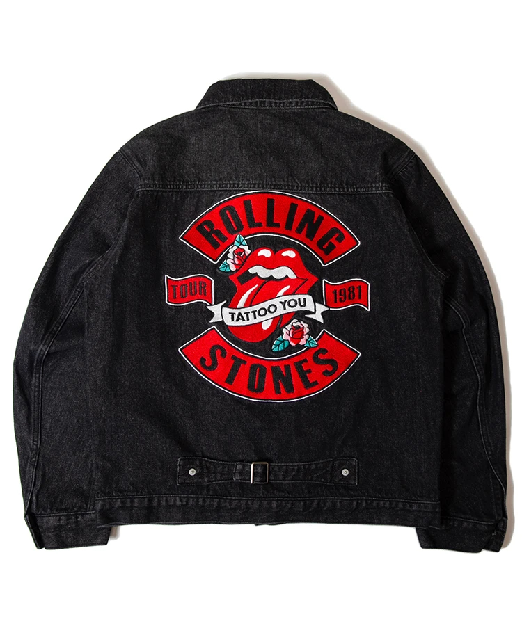 極美品 JACK ROSE×Rolling Stones デニムジャケット 4