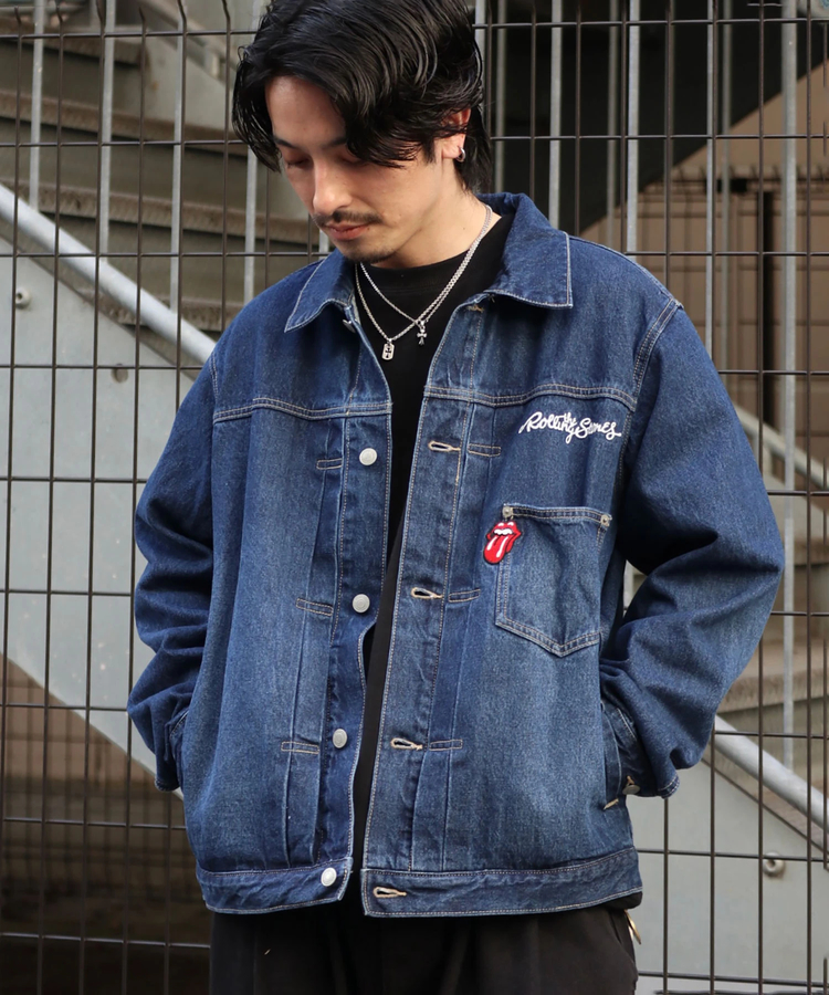 THE ROLLING STONES×JACKROSE】TATTOO YOU DENIM BLOUSON