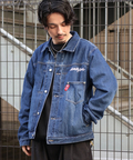 JACKROSE(ジャックローズ) |【The Rolling Stones×JACKROSE】TATTOO YOU DENIM BLOUSON(MENS)