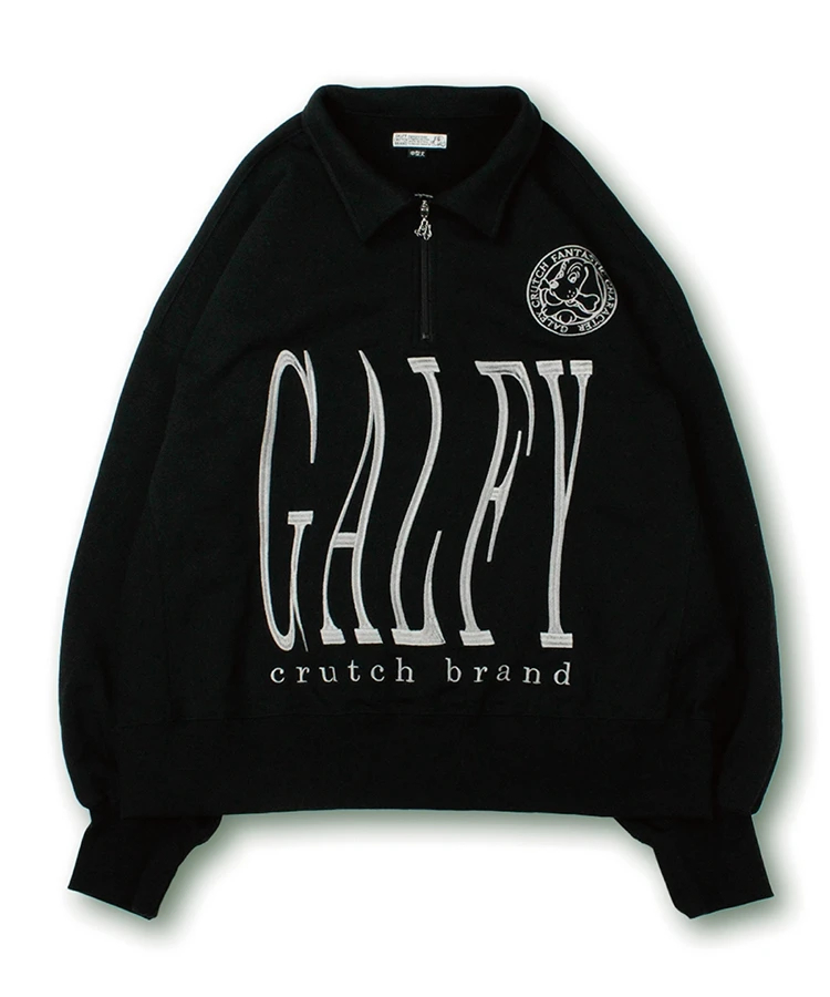 GALFY / ガルフィー -ぐるぐるグニャグニャハーフジップ｜ファッション 