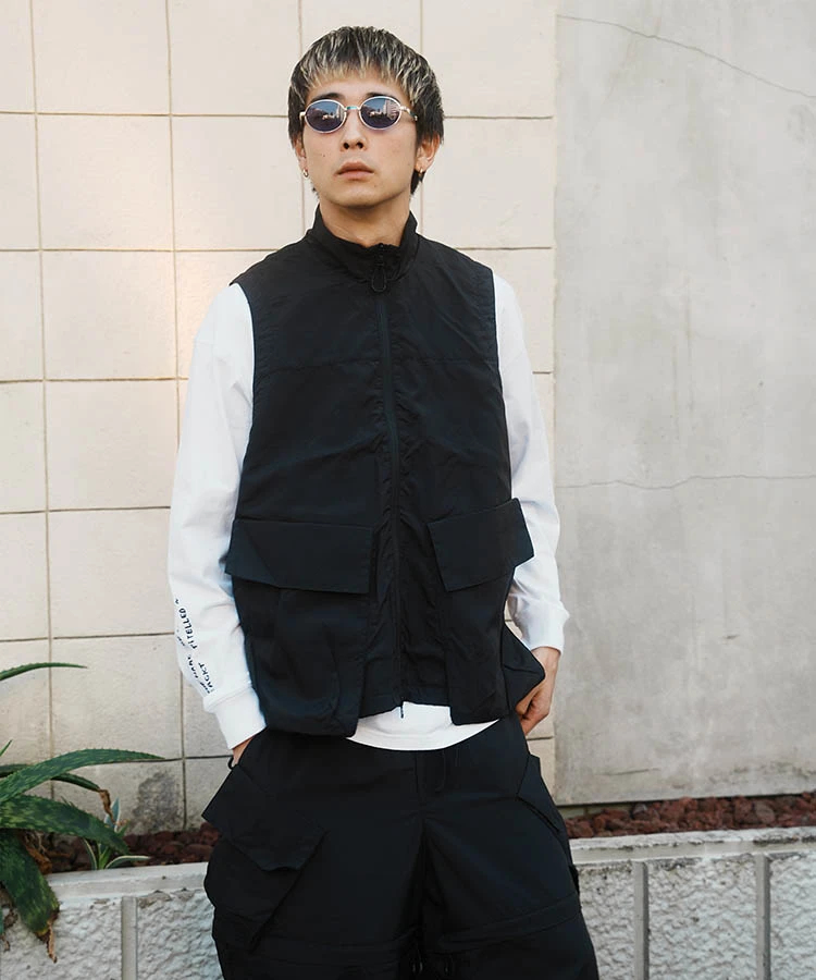 JE-NYLON TECH VEST *セットアップ対応(MENS)｜ファッション通販