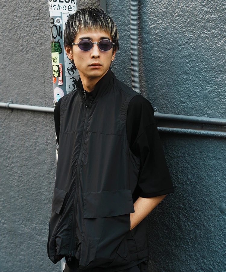 JACKROSE(ジャックローズ) |JE-NYLON TECH VEST *セットアップ対応(MENS)