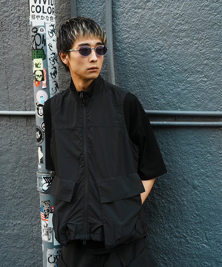 JACKROSE(ジャックローズ) |JE-NYLON TECH VEST *セットアップ対応(MENS)