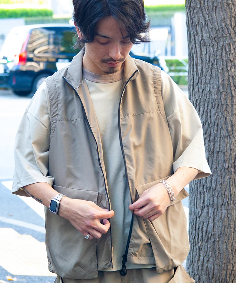 JACKROSE(ジャックローズ) |JE-NYLON TECH VEST *セットアップ対応(MENS)