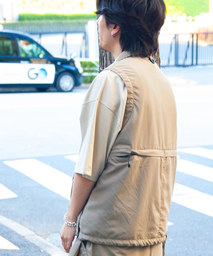 JACKROSE(ジャックローズ) |JE-NYLON TECH VEST *セットアップ対応(MENS)