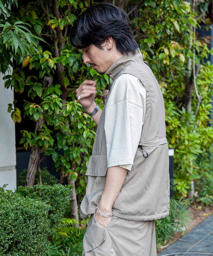 JACKROSE(ジャックローズ) |JE-NYLON TECH VEST *セットアップ対応(MENS)