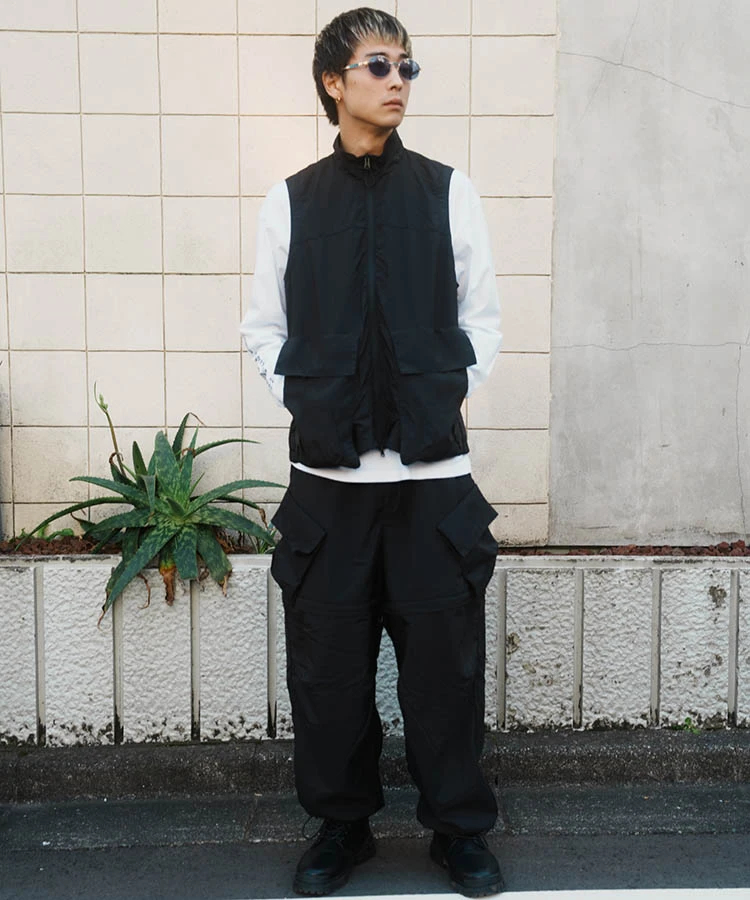 JACKROSE(ジャックローズ) |JE-NYLON TECH VEST *セットアップ対応(MENS)