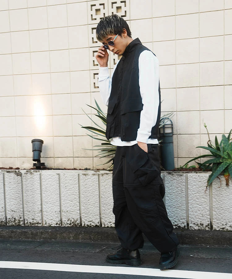 JACKROSE(ジャックローズ) |JE-NYLON TECH VEST *セットアップ対応(MENS)