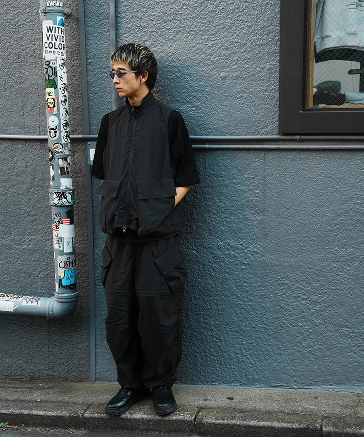 JACKROSE(ジャックローズ) |JE-NYLON TECH VEST *セットアップ対応(MENS)