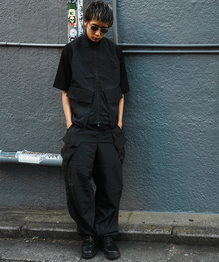 JACKROSE(ジャックローズ) |JE-NYLON TECH VEST *セットアップ対応(MENS)