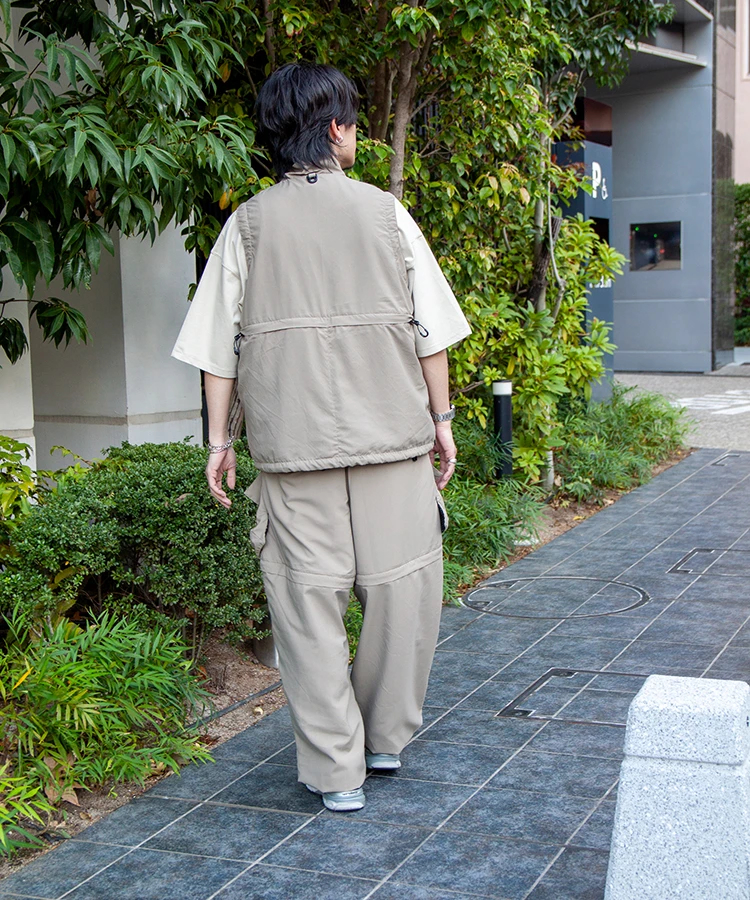 JACKROSE(ジャックローズ) |JE-NYLON TECH VEST *セットアップ対応(MENS)