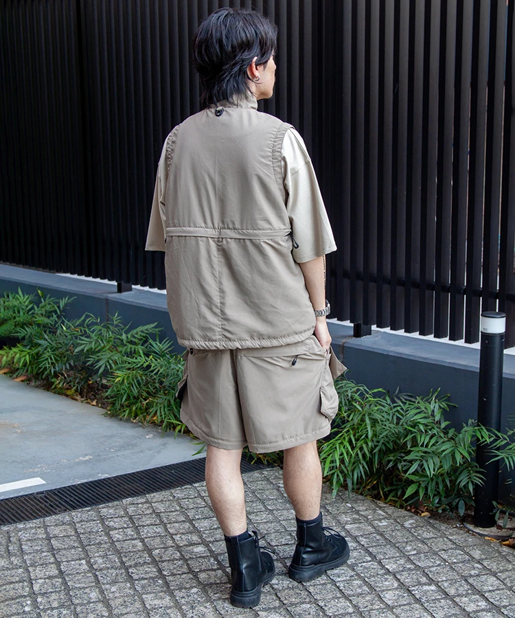 JACKROSE(ジャックローズ) |JE-NYLON TECH VEST *セットアップ対応(MENS)