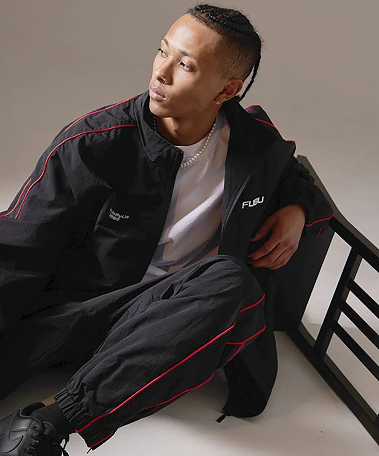 FUBU / フブ Piping Track jacket ＊セットアップ対応｜ファッション