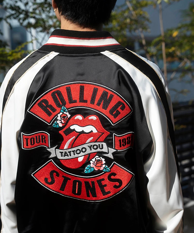 THE ROLLING STONES×JACKROSE】TATTOO YOU 刺繍スカジャン 