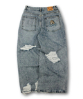 JACKROSE(ジャックローズ) |GALFY/ガルフィー G ロゴぼろぼろバギーデニム(MENS)