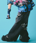 JACKROSE(ジャックローズ) |GALFY/ガルフィー G ロゴぼろぼろバギーデニム(MENS)