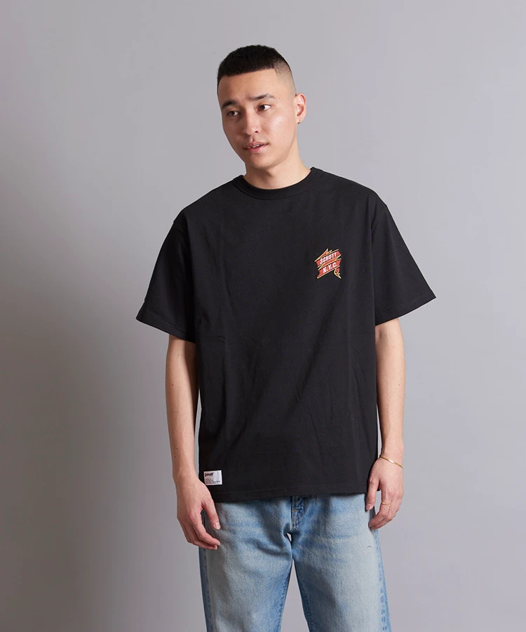 JACKROSE(ジャックローズ) |Schott/ショット EAGLE AND RIBBON EMB S/S T-SHIRTS(MENS)
