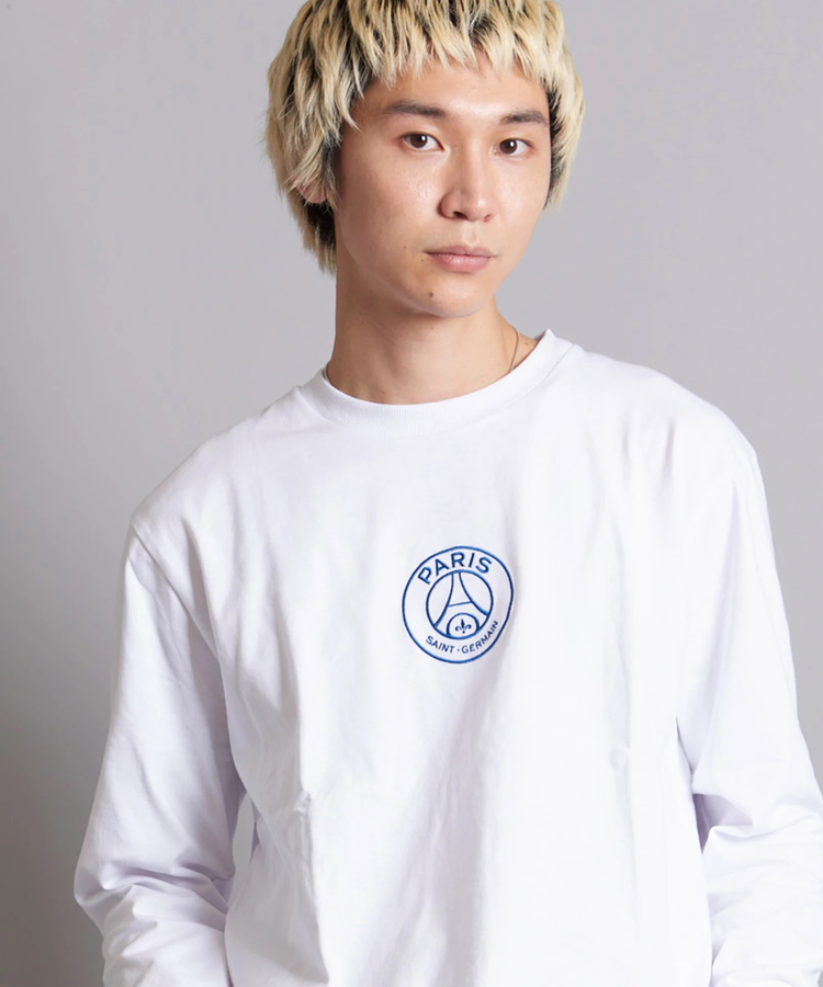 PSG / パリサンジェルマン EMBROIDERY LOGO L/S TEE｜ファッション通販 