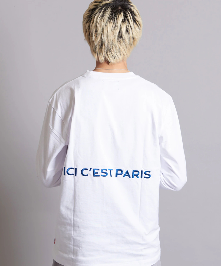 PSG / パリサンジェルマン EMBROIDERY LOGO L/S TEE｜ファッション通販 