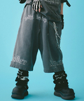 JACKROSE(ジャックローズ) |GALFY/ガルフィー 病みに染まりしショートパンツ(MENS)