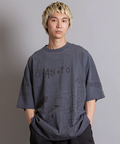 JACKROSE(ジャックローズ) |What it isNt-MG/ワットイットイズントバイマークゴンザレス 2H7-14369-ピグメント染め BIG S/S TEE(MENS)