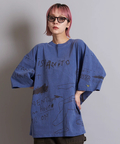 JACKROSE(ジャックローズ) |What it isNt-MG/ワットイットイズントバイマークゴンザレス 2H7-14369-ピグメント染め BIG S/S TEE(MENS)