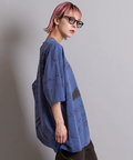 JACKROSE(ジャックローズ) |What it isNt-MG/ワットイットイズントバイマークゴンザレス 2H7-14369-ピグメント染め BIG S/S TEE(MENS)