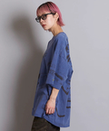 JACKROSE(ジャックローズ) |What it isNt-MG/ワットイットイズントバイマークゴンザレス 2H7-14369-ピグメント染め BIG S/S TEE(MENS)