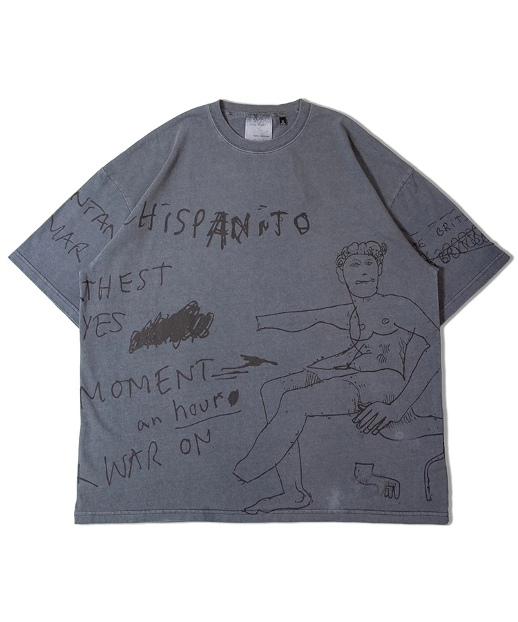 JACKROSE(ジャックローズ) |What it isNt-MG/ワットイットイズントバイマークゴンザレス 2H7-14369-ピグメント染め BIG S/S TEE(MENS)