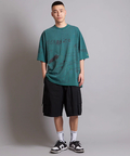 JACKROSE(ジャックローズ) |What it isNt-MG/ワットイットイズントバイマークゴンザレス 2H7-14369-ピグメント染め BIG S/S TEE(MENS)